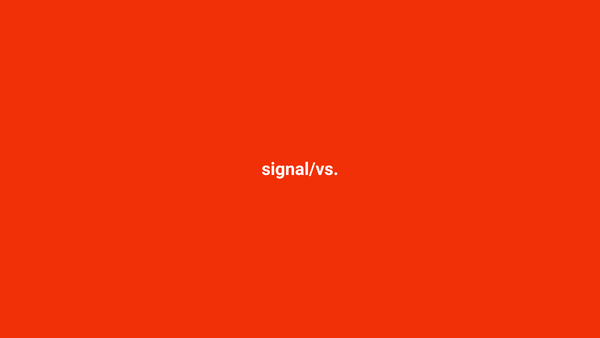 Signal In The Noise — Or, Why I’m Starting An Agency That Isn’t Really An Agency